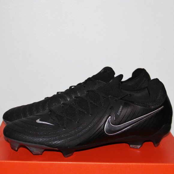 Nike Phantom GX 2 Pro FG Soccer Cleats Mens 7 11.5 Black Shadow Pack main image 6